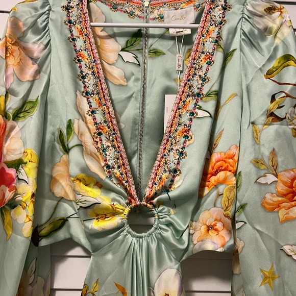 Camilla Talk the Walk U-Ring Cut Out Dress Size Large - Picture 2 of 6